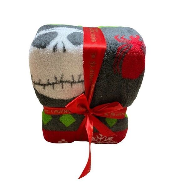 Nightmare Before Christmas Glow In The Dark Blanket - Picture 6 of 8